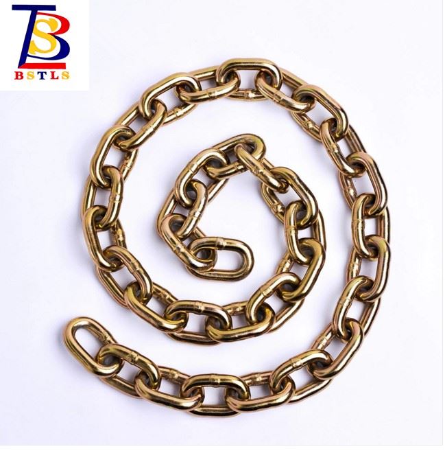 Alloy Steel FEC SPEC Round Steel Link Chain Grade 80 From China Manufacturer