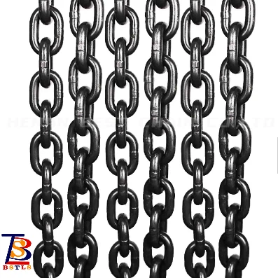 G80 Manganese Steel Chain Size Can Be Customized Lifting Chain Production Processing Wholesale